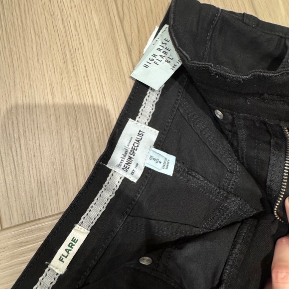 River Island high rise flare jeans - Picture 2 of 3